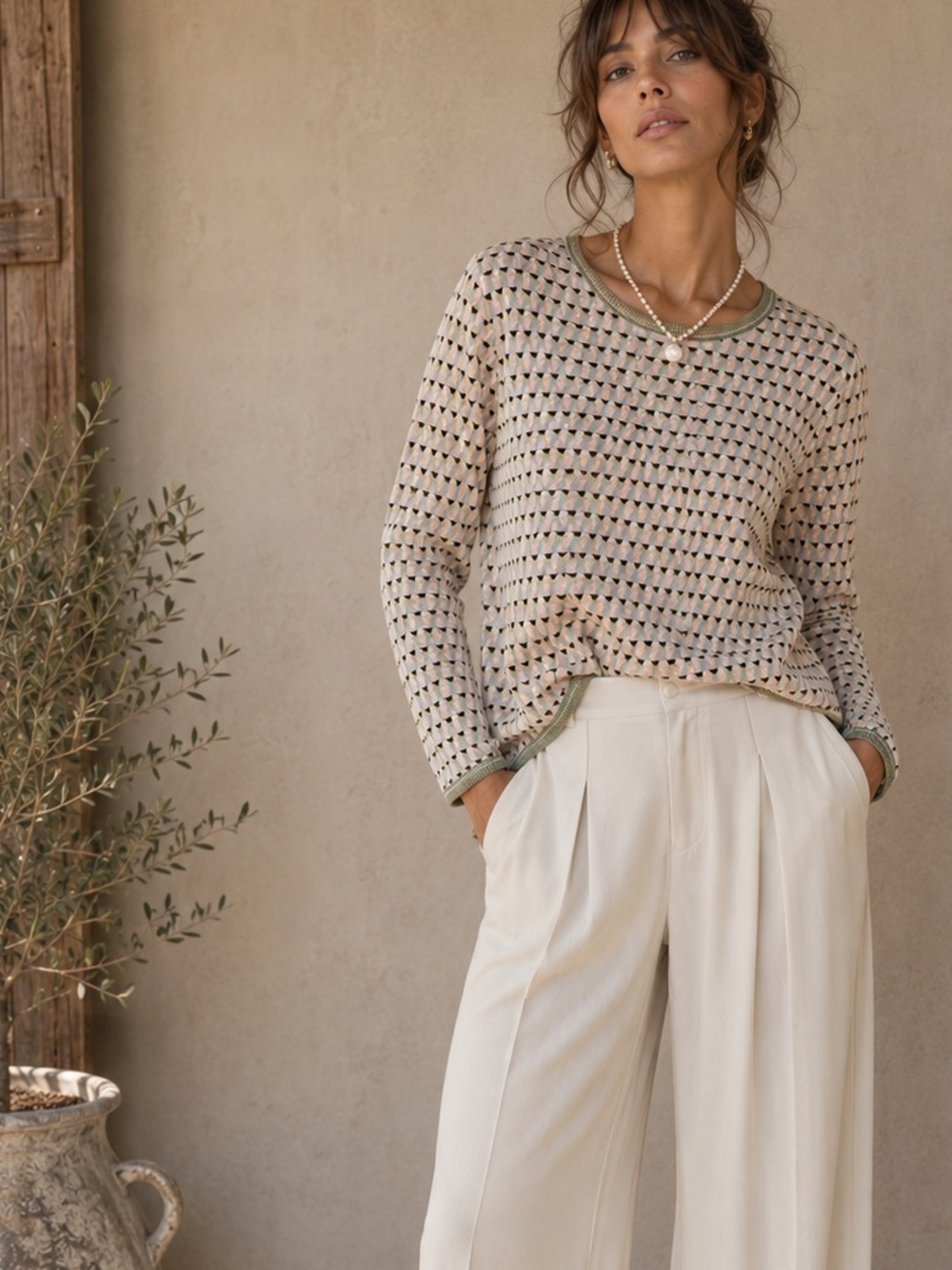 Marc Cain Long Sleeve Top